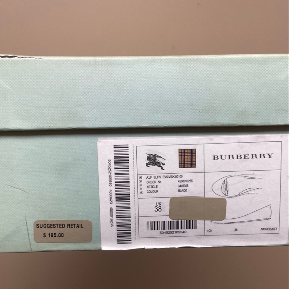 Burberry Satin Slipper - Picture 5 of 7